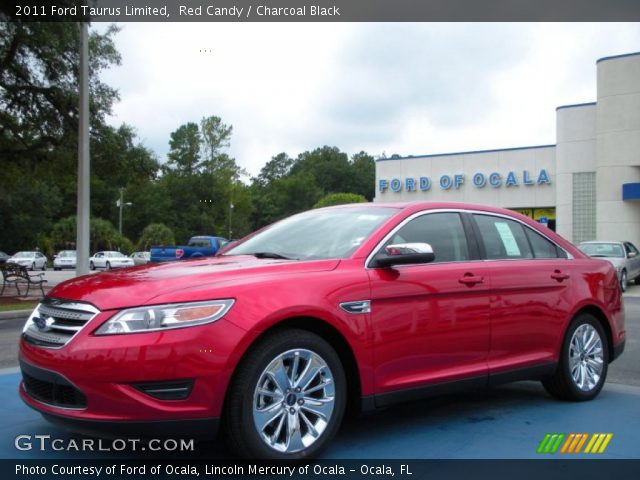2011 Ford Taurus Limited in Red Candy