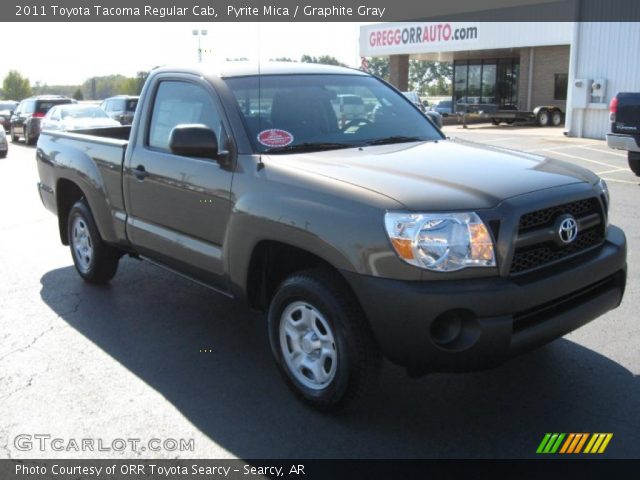 2011 Toyota Tacoma Regular Cab in Pyrite Mica