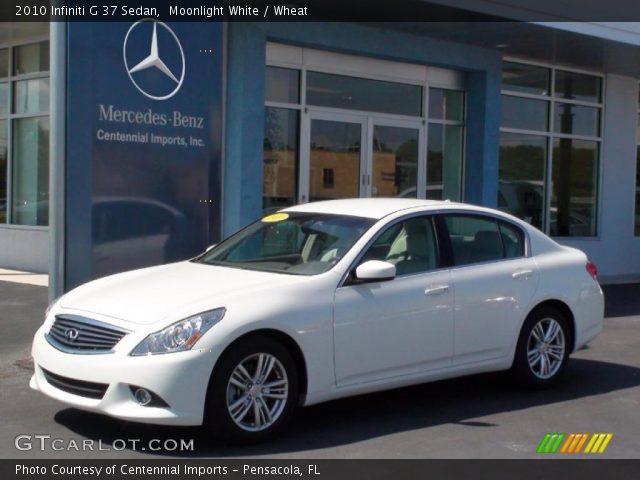 2010 Infiniti G 37 Sedan in Moonlight White