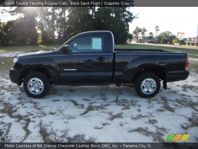2008 Toyota Tacoma Regular Cab in Black Sand Pearl