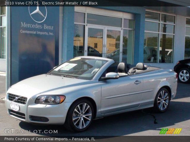 2010 Volvo C70 T5 in Electric Silver Metallic