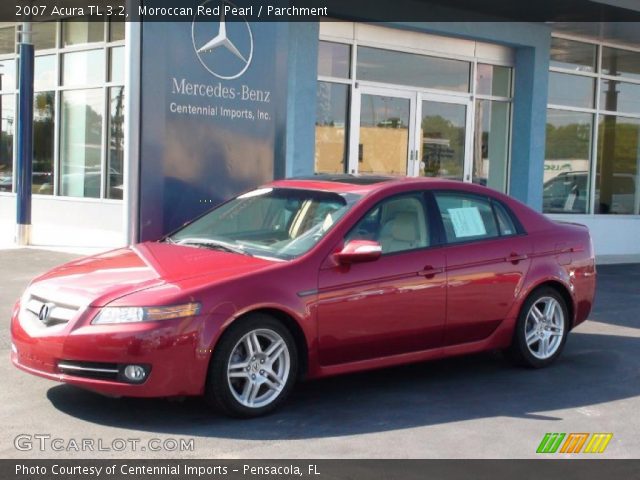2007 Acura TL 3.2 in Moroccan Red Pearl