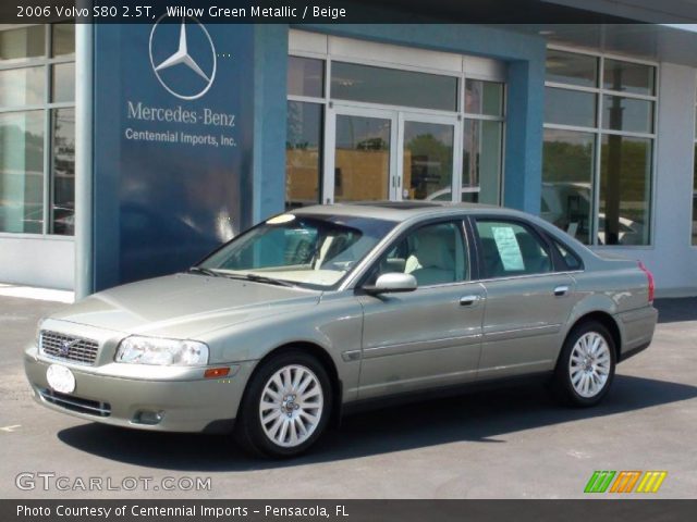 2006 Volvo S80 2.5T in Willow Green Metallic