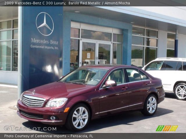 2009 Mercedes-Benz C 300 Luxury in Barolo Red Metallic