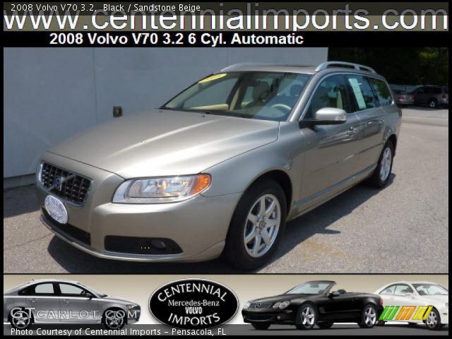 2008 Volvo V70 3.2 in Black