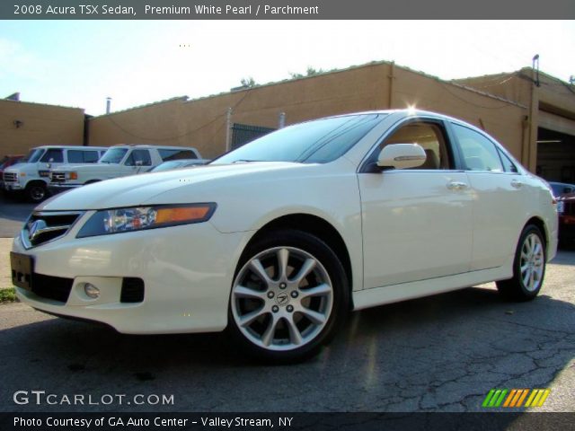 2008 Acura TSX Sedan in Premium White Pearl