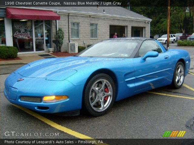 1998 Chevrolet Corvette Coupe in Nassau Blue Metallic