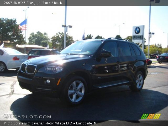 2007 BMW X5 3.0si in Jet Black