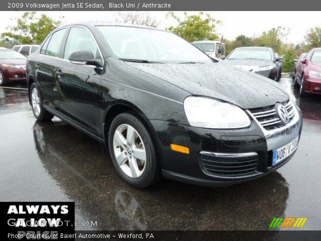 2009 Volkswagen Jetta SE Sedan in Black Uni