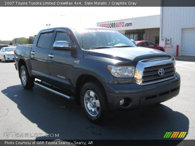 2007 Toyota Tundra Limited CrewMax 4x4 in Slate Metallic