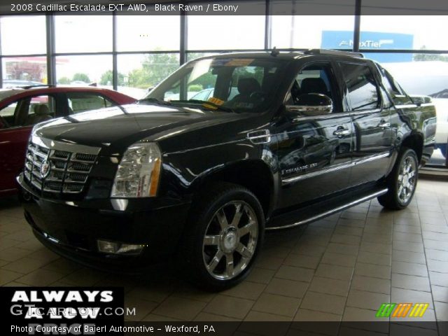 2008 Cadillac Escalade EXT AWD in Black Raven