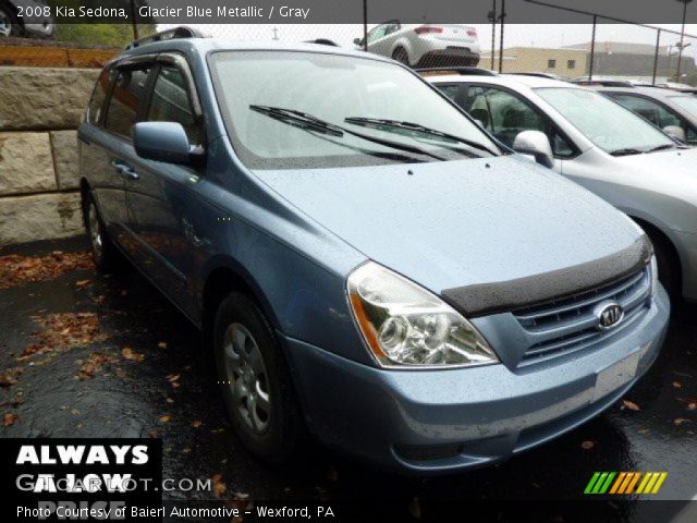 2008 Kia Sedona  in Glacier Blue Metallic