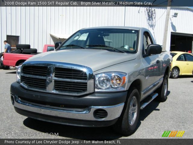 2008 Dodge Ram 1500 SXT Regular Cab in Bright Silver Metallic