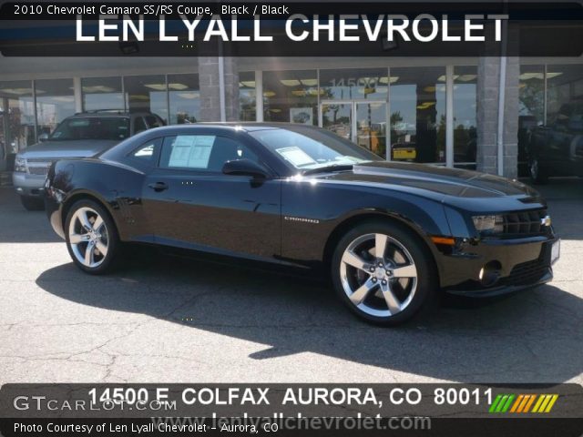 2010 Chevrolet Camaro SS/RS Coupe in Black