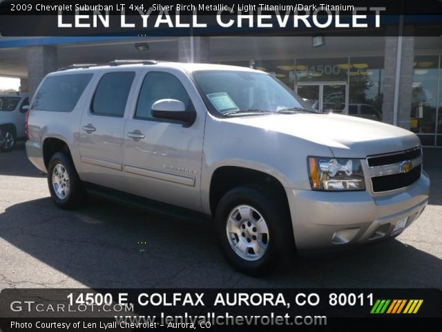 2009 Chevrolet Suburban LT 4x4 in Silver Birch Metallic