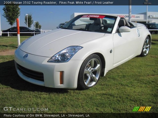 2006 Nissan 350Z Touring Roadster in Pikes Peak White Pearl