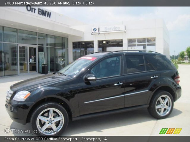 2008 Mercedes-Benz ML 350 4Matic in Black