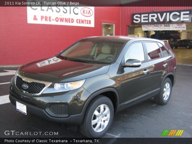 2011 Kia Sorento LX in Tuscan Olive