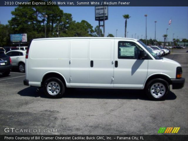 2010 Chevrolet Express 1500 Work Van in Summit White