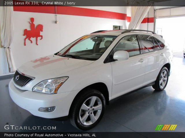 2005 Lexus RX 330 in Crystal White