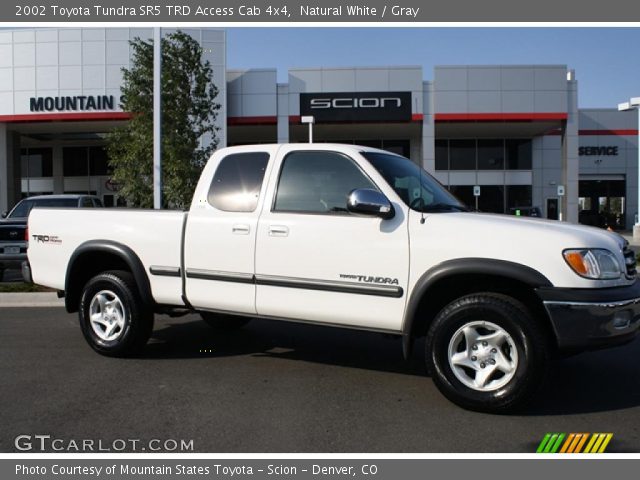 2002 Toyota Tundra SR5 TRD Access Cab 4x4 in Natural White