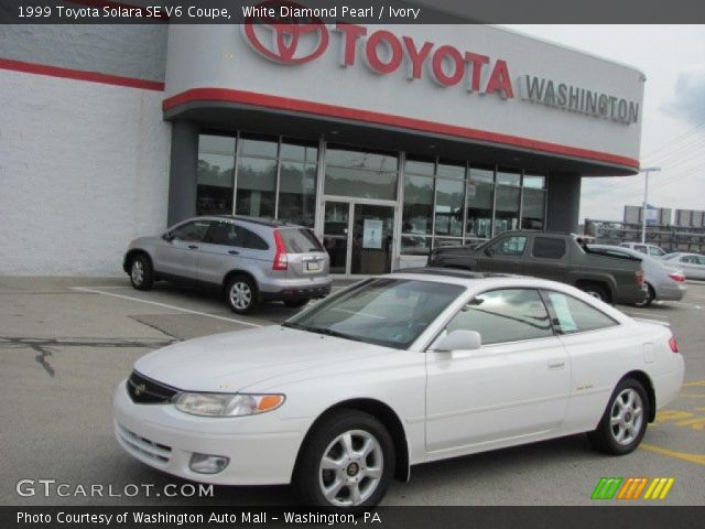 1999 Toyota Solara SE V6 Coupe in White Diamond Pearl