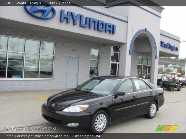 2003 Toyota Camry XLE in Black