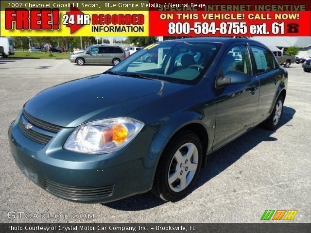 2007 Chevrolet Cobalt LT Sedan in Blue Granite Metallic