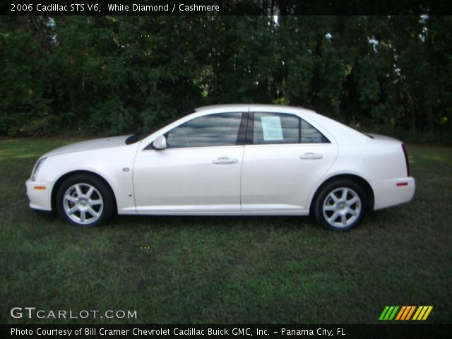 2006 Cadillac STS V6 in White Diamond