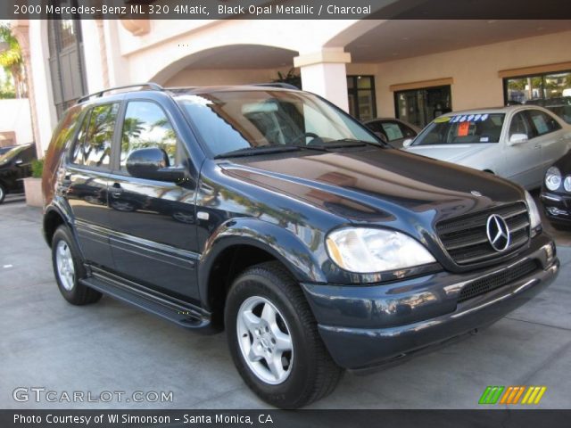 2000 Mercedes-Benz ML 320 4Matic in Black Opal Metallic