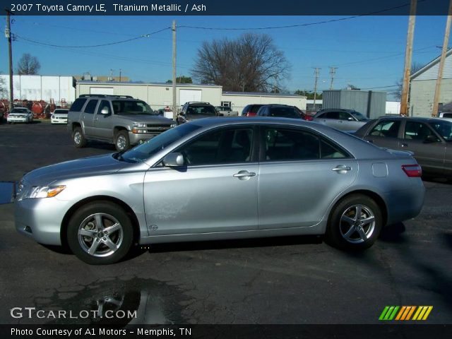 2007 Toyota Camry LE in Titanium Metallic