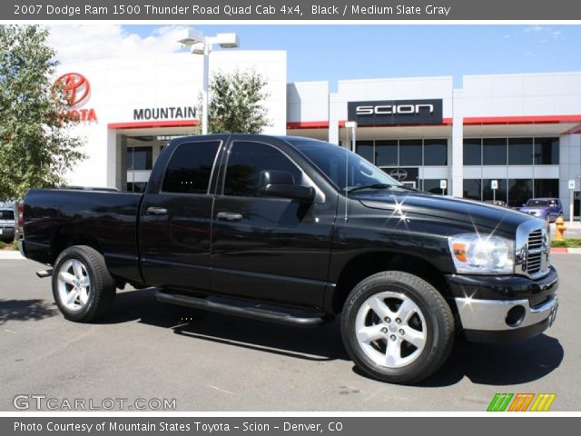2007 Dodge Ram 1500 Thunder Road Quad Cab 4x4 in Black
