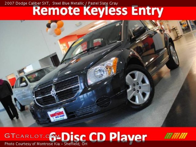 2007 Dodge Caliber SXT in Steel Blue Metallic