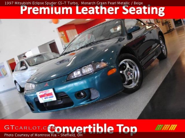 1997 Mitsubishi Eclipse Spyder GS-T Turbo in Monarch Green Pearl Metallic