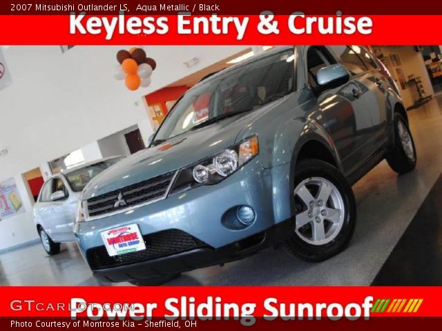2007 Mitsubishi Outlander LS in Aqua Metallic