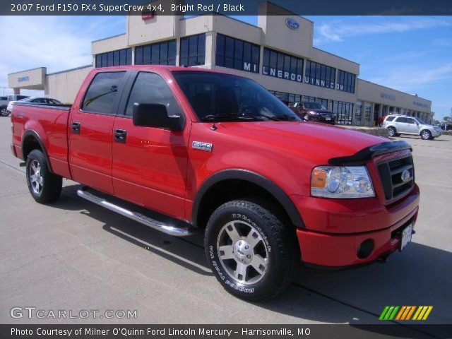 2007 Ford F150 FX4 SuperCrew 4x4 in Bright Red