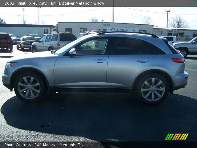 2003 Infiniti FX 45 AWD in Brilliant Silver Metallic