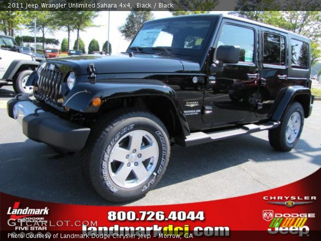 2011 Jeep Wrangler Unlimited Sahara 4x4 in Black