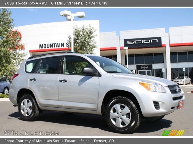 2009 Toyota RAV4 4WD in Classic Silver Metallic