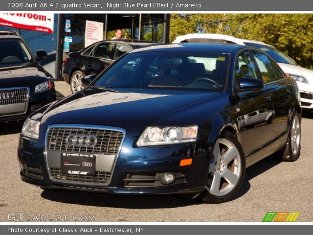 2008 Audi A6 4.2 quattro Sedan in Night Blue Pearl Effect
