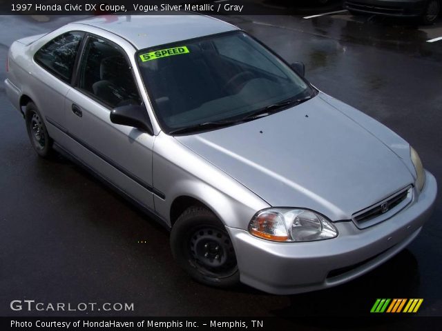 1997 Honda Civic DX Coupe in Vogue Silver Metallic