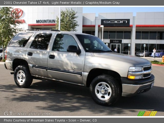 2001 Chevrolet Tahoe LT 4x4 in Light Pewter Metallic