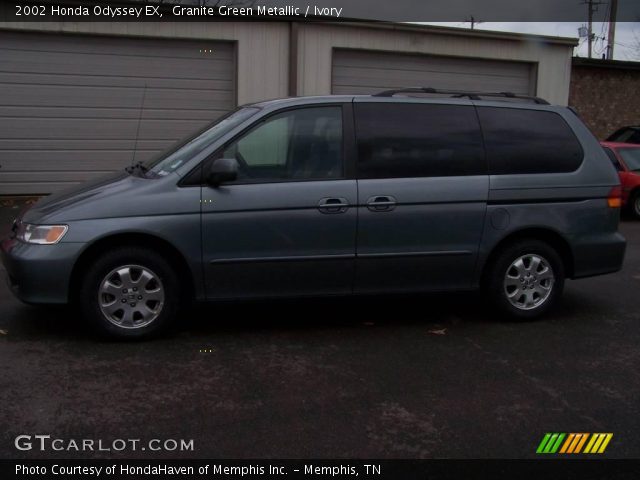 2002 Honda Odyssey EX in Granite Green Metallic