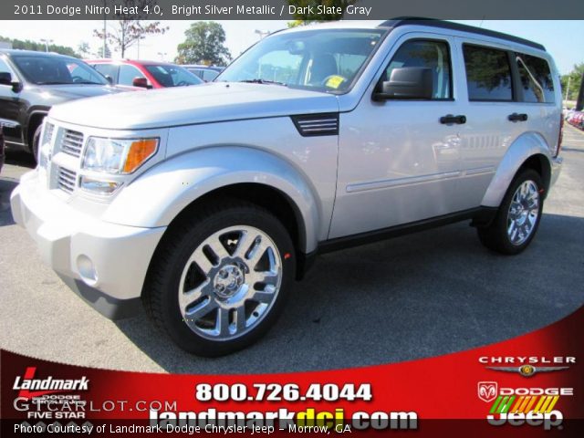 2011 Dodge Nitro Heat 4.0 in Bright Silver Metallic