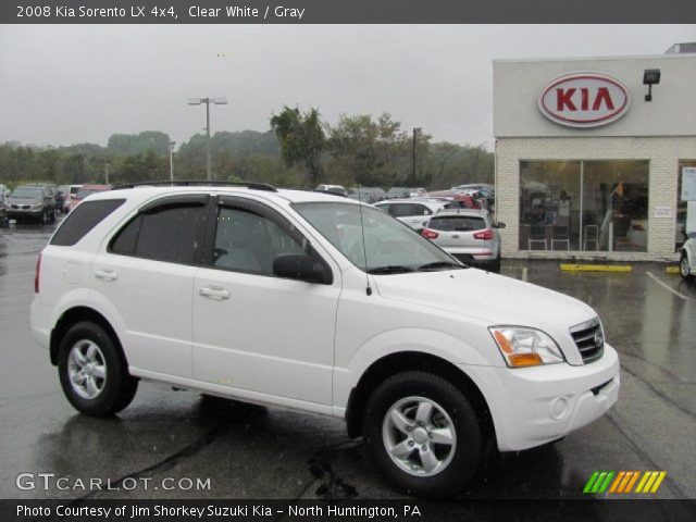 2008 Kia Sorento LX 4x4 in Clear White