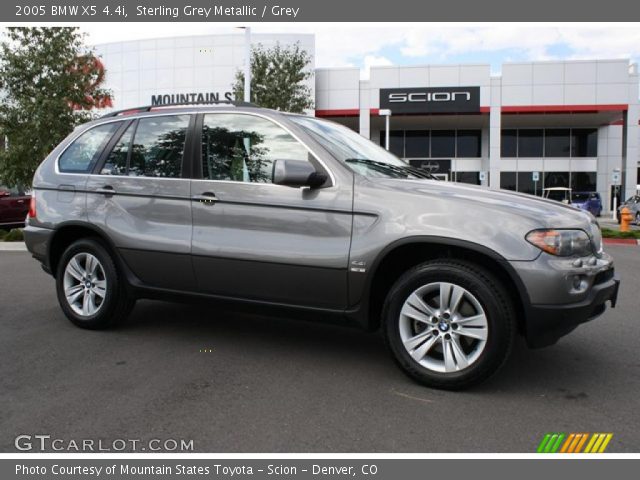 2005 BMW X5 4.4i in Sterling Grey Metallic