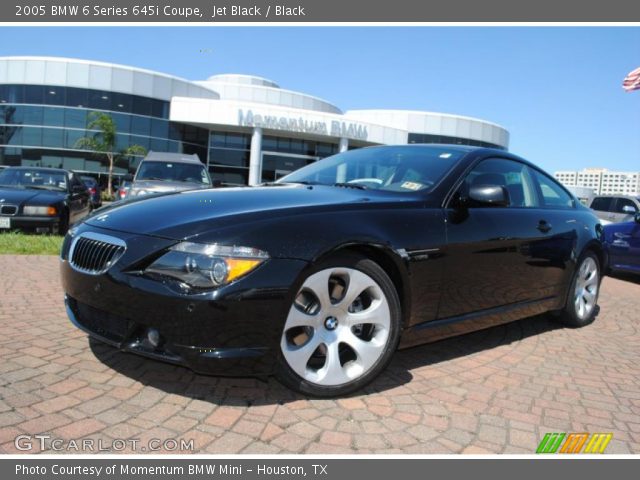 2005 BMW 6 Series 645i Coupe in Jet Black