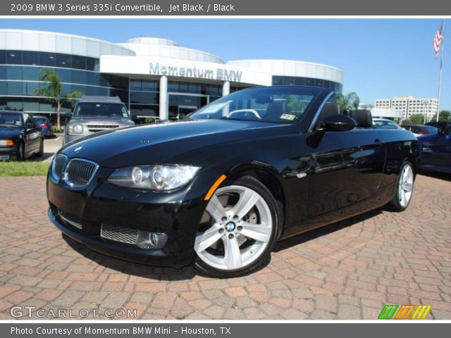 2009 BMW 3 Series 335i Convertible in Jet Black