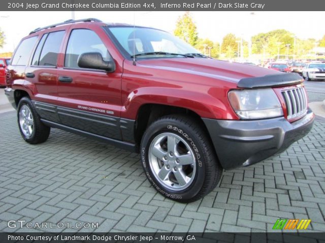 2004 Jeep Grand Cherokee Columbia Edition 4x4 in Inferno Red Pearl