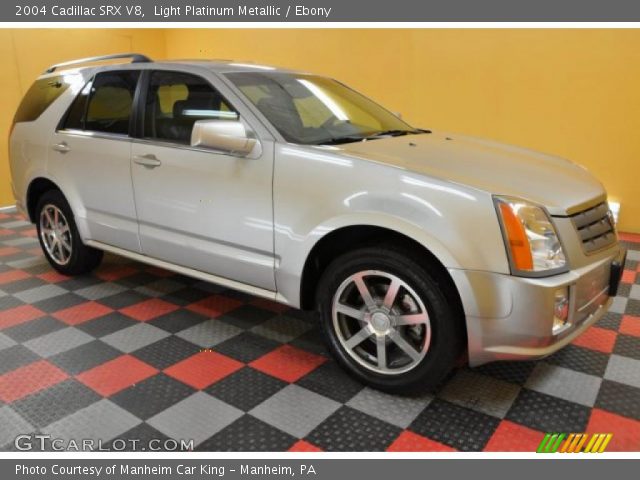 2004 Cadillac SRX V8 in Light Platinum Metallic